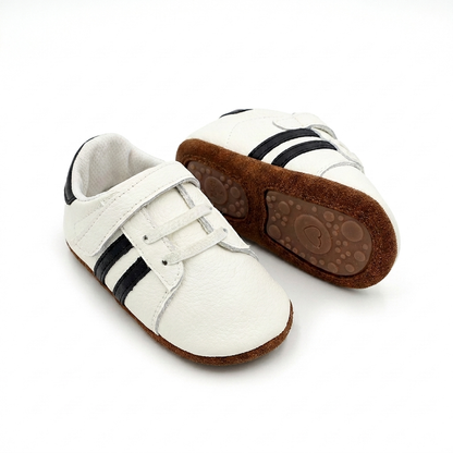 Chaussons Baskets Cuir