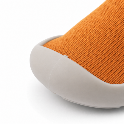 Bumper avant chaussures-chaussettes bébé banane - protection orteils premiers pas
