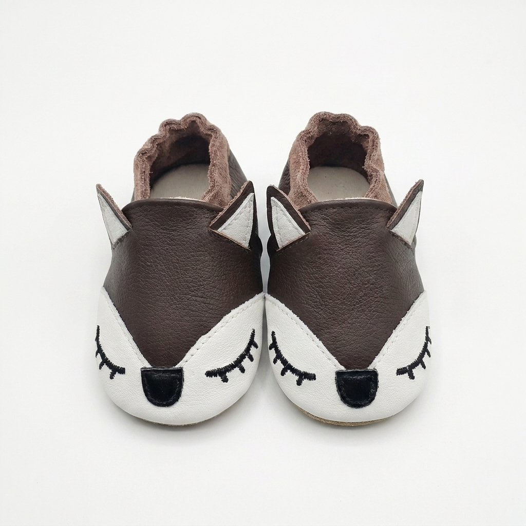 Chaussons Animaux Cuir