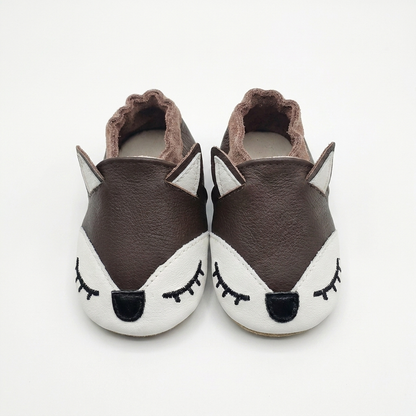 Chaussons Animaux Cuir