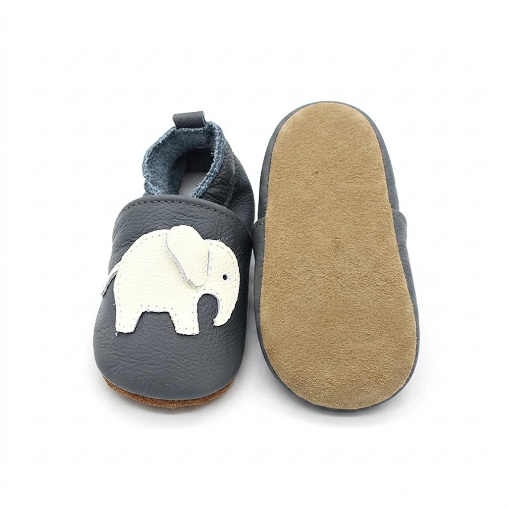 Chaussons Animaux Cuir