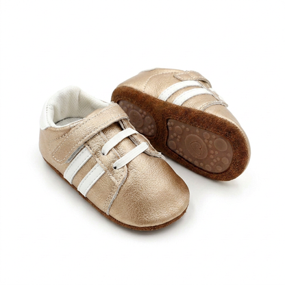 Chaussons Baskets Cuir